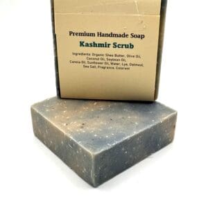 A box of soap sitting on top of the other side.