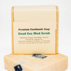 A soap sitting on top of another bar.
